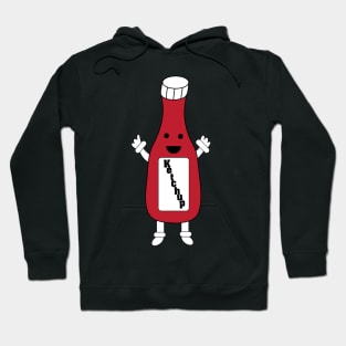 Ketchup Bottle Kawaii Hoodie